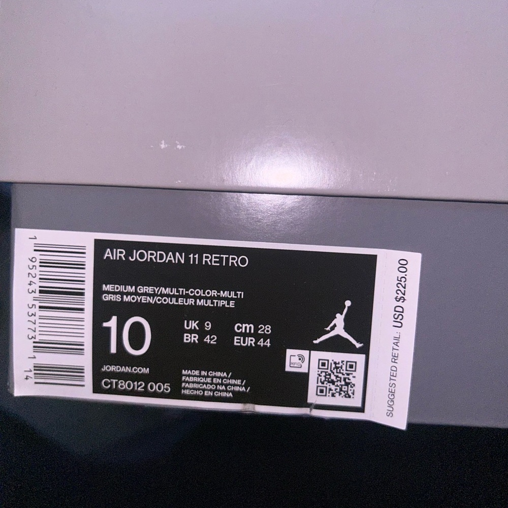 Jordan 11 2021 Cool Grey